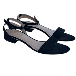 a new day Black Strap Sandals 10